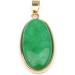 1PC Natural Stone Gem Egg-Shaped Malachite Quartz Agate Pendant Handmade Crafts Necklace Jewelry Accessories for Woman 40x16x6mm Full of Texture (Color : Gold Sand Stone) - Buy Online on GoSupps.com