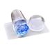 Lurrose nail tools Nail-Art stamp 3PCs Nail Art Transparent Nail Gelee Stamping Kit Silicon Nail Stamper With Schaber for Diy Nagel Decor Nail Stamp