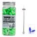 Super 31 Ultra Soft Foam Earplugs 60 Pair - 31 db Noise Reduction  Comfortable Loud Noise Canceling Earplugs for Travel  Studying  Sleeping  Snoring  Shooting  Concerts  Work  Construction (Green)