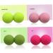 Gatuida 3ST White Peanut Massage Balls | Professional Weightlifting & Fitness Tools | Muscle Soreness Relief | Yoga Roll Equipment - Buy Online on GoSupps.com