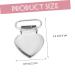 Exceart 60 Peach Heart Duck Cable Clips - Ideal for Pacifiers Trousers Braces & Cushion Holders - Perfect for Newborns & More! - Buy Online on GoSupps.com