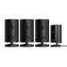 Ring Outdoor Camera Battery 3 pack (Stick Up Cam) + Ring Indoor Camera (2nd Gen) | Security Camera with 1080p HD Video Two-Way Talk alternative to CCTV system | 30-day free trial of Ring Protect Black With Indoor Camera 3 Cameras