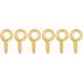 BEADIA Gold Plated 4mmx8mm Screw Eye Pins for Jewelry Making - 600pcs - Buy Online on GoSupps.com