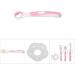 Shop Pink Teething Rings & Dental Care Set for Babies | Perfect for Newborn Tongue Cleaning - Buy Online on GoSupps.com