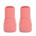 Yinhing 2Pcs 5G Blush Stick Long Lasting Moisturizing Lip Gloss Makeup Stick for Cheeks Lips Eyes Bright Coral Color for a Radiant Look with Versatile Application