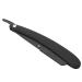 Men's Folding Razor - Classic Manual Straight Edge Hairdressing Tool | Professional Stainless Steel (Black) - Buy Online on GoSupps.com