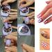 Set Nail Stamp Stencil - DIY Nail Art Image Printing Plate | Original Tool for Stunning Nail Designs - Buy Online on GoSupps.com