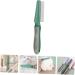 Peigne De Toilettage Pour Chien Chat Dents Fines Manche Ergonomique Peigne Compact Utilisation Quotidienne Soins Poils Animaux De Compagnie - Buy Online on GoSupps.com