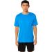 ASICS Men's Short Sleeve HTHR TECH TOP Apparel 3X-Large Electric Blue Heather