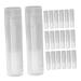 Baluue 100pcs Empty Lipstick Tube Empty Lip Balm Containers DIY Lip Gloss Tubes Lip Gloss Tubes Empty Pp
