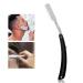 Foldable Traditional Beard Trimmer for Men Foldable Razor Blade and Rosewood Handle Length 16-9.5"Family Salon