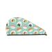 Kawaii Sushi Microfiber Hair Towel Soft Super Absorbent Hair Towel Wrap for Women Coral Velvet Quick Dry Hair Cap for Long Curly and Thick Hair