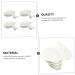 Ciieeo 4pcs Ceramic Chopstick Rest Mini Kitchen Utensils Spice Dishes Ceramic Serving Plates Fruit Plate Mini Appetizer Dish Ceramic Sauce Bowl Chinese Japan Ceramics White Cake 9X7.5X2CM White - Buy Online on GoSupps.com