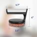 Clisted Cast Iron Scrubber with Handle Stainless Steel Chainmail Cleaner for Pans and Skillets - Cast Iron Cookware Ovens Easy Install - Buy Online on GoSupps.com