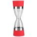 Salt and Pepper Grinder 2 in 1 Manual Salt Pepper Mill Dual Combo Mill Grinder Kitchen Tools for Peppercorns Sea Salt Himalayan Salt Spices(Red)