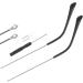Universal Ibasenice Glasses Arm Replacement - Silver Alloy Brackets 1 Pair for Easy Repair - Buy Online on GoSupps.com