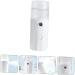 Baluue 1pc Hydrating Instrument Mist Sprayer Facial Mister Mini Face Steamer Face White Abs - Buy Online on GoSupps.com