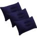 3Pack Blue Ultralight Inflatable Camping Pillow for Hiking & Traveling - Neck & Lumbar Support - Buy Online on GoSupps.com