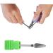 Mikinona Nail Grinding Head Nail Art Tools Manicure Tools Nail Tech Accessories Green Nail Polish Nail Supplies Exfoliating Nail Set Tool Nail Art Supplies Nail Art Accessories - Buy Online on GoSupps.com