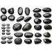 Hot Stone Set Beginners with 38 Hot Stones from MASSAGE-EXPERT