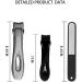Nail Clippers Set 3 Piece Fingernail Toenail Clippers for Thick Nails Large Openning Nail Clippers Nail Clipper for Adult Men Women Seniors with Protable Storage Box - Buy Online on GoSupps.com