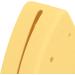 Triangular Powder Storage Box Puff Holder Easy to Clean Convenient Double-sided Air Vent Smooth-closing Silicone Portable for Home Travel (Yellow) - Buy Online on GoSupps.com