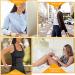 Women Adjustable Posture Corrector Back Support Strap Shoulder Lumbar Waist Spine Relief Orthopedic Belt (Color : Black Size : L Code) vision Black L code - Buy Online on GoSupps.com