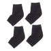 minkissy 2 Pairs Feet Repair Socks Spa Gelsocks Walking Gel Heel Sleeves Gel Foot Socks Dry Feet Socks Heel Socks Calcetines para Hombre Mens Stocking Gel Socks Man Torn Socks Moisturizing