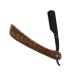 Minkissy knife holder made of stainless steel stainless steel inoxlm voices hair salon hairdresser hair razor pocket for electric shaver hairdresser shaving razor bart diamond chips men wood