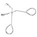 Angoily Classic Lash Curler Partial Eyelash Curler Eyelash Curler with Comb and Tips for Women - Stainless Steel Travel Size Mini Eyelash Comb Girl Eyelash Curl Tool 9.7x5.3cm