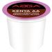 Caf Agga - Kenya AA Coffee Pods - Dark Roast Espresso - 100% Arabica - Recyclable - Keurig & K-Cup Compatible Capsules - 6 Boxes of 16 Pods(96 Pods) - Buy Online on GoSupps.com