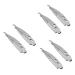 Beaupretty 6 Stk vintage razor for men razor plane holder razor plane razor holder from stainless steel foldable razor holder holder for shaver cake manual as shown x 3 pieces 2 PCSX3PCs