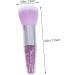 9 Pieces Makeup with Transparent Handle Nail Brush Makeup Brush Powder Makeup Brush Blush for Cheeks Foundation Brush Makeup Accessory Diamond Makeup Tools - Buy Online on GoSupps.com