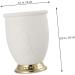 Mikinona Acrylic Organizer Embossed Brush Bucket Blush for Cheeks Pen Pot Brush Holder Brush Storage Cup Cosmetic Makeup Stand - Buy Online on GoSupps.com