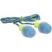 Leight Multiple Use Fusion Corded Earplugs - 4-Flange Blue & Yellow | 100 Pairs | Best Thermal Plastic Urethane Ear Protection - Buy Online on GoSupps.com