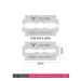 10 Blades Foldable Dural Edge Razors - Spring Internal Shaver for Beard Face Underarm Body & Eyebrow Hair Removal | Premium Quality Shavette for Men & Women - Buy Online on GoSupps.com