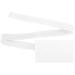 Peritoneal dialysis belt adjustable peritoneal tube protection with adjustable button dialysis catheter closure (white)