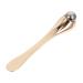INOOMP Appareil de Massage Yeux Compact Dor B tonnet de Massage Visage pour Att nuer les Taches Sombres et Poches Soin Anti-rides Oculaire Relaxant Voyage et Soins Beaut Quotidien