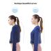 Posture Corrector for Men and Women Back Support Adjustable Lightweight Posture Corrector Helps Relieve Back Strain Slouching and Text Neck Moisture Wicking Fibers Posture Corrector Men - Buy Online on GoSupps.com