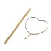 NUSITOU Grafting Eyelash Mirror Stainless Steel Eyelash Mirror Eyelash Mirror for Practical Eyelash Check Mirror Eyelashes Supplies Handheld Eyelashes Mirrors Make up Magnifier Mirror Tool