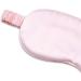 Silk Satin Sleep Eye Mask 2 Pack Soft Blackout Eye Masks for Sleeping | Comfortable Night Blindfolds for Women & Men in Black & Pink - Buy Online on GoSupps.com