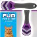 Posh Pooch Deshedding Cat Brush Tool Bladeless Deshedding Malting Cat Deshedder Kitten Brush Tool To Remove Loose Hair & Help Cat Shedding & Malting Safe Alternative to Sharp Blades - Buy Online on GoSupps.com