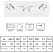 Riccie Women's Aspherical HD Titanium Glasses - Dioptrie +1.0 to +3.0 | Anti-Flash & Fatigue Relief - Buy Online on GoSupps.com