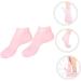 minkissy 2 Pairs Sock Booties for Women High Heels Gel Booties Skin Protect Soles Gel Spa Stocking Humidor Gel Skin Soles Sebs Sole Pads Foot Short Boots Essential Oil Lotion Women's Pink - Buy Online on GoSupps.com