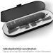 Zahnheld Super Set: Electrical Sound Toothbrush Gero + Aquadent Oral Shower | Includes Brush Head & Travel Case | Effective Tooth & Interdental Cleaning in White/Black - Buy Online on GoSupps.com