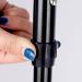 Black Crutches with Open Cuff for Handicapped Elderly Easy to Walk Crutches with Ergonomic Handle Lightweight Aluminum Walking Stick Single Decorate Lucky Star - Buy Online on GoSupps.com