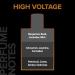 High Voltage Eau de Parfum for Men | Spicy Fougere Fragrance with Patchouli Mint & Cinnamon | Long Lasting Premium Perfume - 100ml - Buy Online on GoSupps.com