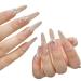 Temperament manicure manicure wearing a hand-made niche sticking drill cold princess temperament pure desire wind Pearl butterfly fashion(M)