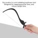 Salmue Microblading Line Marker Ruler with 10pcs Thread Lines - Semi-Permanent Makeup Tool for Precise Eyebrow Mapping in Black - Buy Online on GoSupps.com