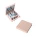 BIUDECO 2pcs Empty Eyeshadow Dish Empty Makeup Palette Magnetic with Pans Highlighters Makeup Tray